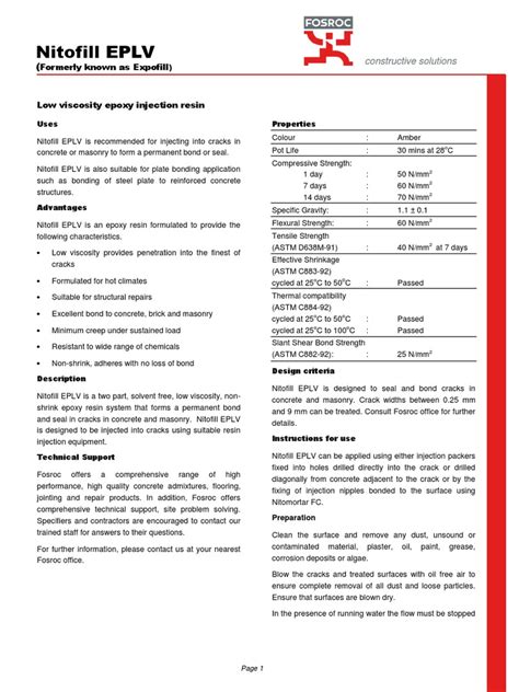 nitofill eplv data sheet.